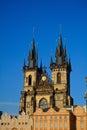 Tyn Church, Prague, Czech Republic Royalty Free Stock Photo