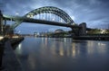 Tyne Bridge Morning Royalty Free Stock Photo