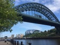 Tyne Bridge and Sage Gateshead