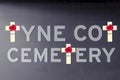 Tyne cot cemetery poppy flanders fields world war one Royalty Free Stock Photo