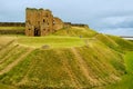 Tynemouth castle and priory Royalty Free Stock Photo