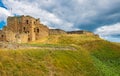 Ruins of the Medieval Tynemouth Priory and Castle, a popular visitor attraction.