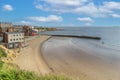 Tynemouth on the north east coast of England Royalty Free Stock Photo