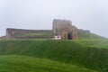 Tynemouth Priory and Castle in England