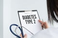 Type 2 diabetes - long-term medical condition in which your body doesn`t use insulin properly, resulting in unusual blood sugar