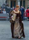 Traditional medieval pageant in Brussels