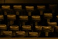 Type writer old in vintage shop Royalty Free Stock Photo