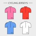 Types of cycling jerseys