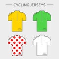 Types of cycling jerseys