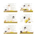 Types of Massages Royalty Free Stock Photo