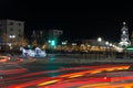 Types of the night city of Novorossiysk. Novorossiysk. Russia. 01.2021