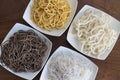 Types of noodles