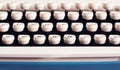 Typewriter keyboard Royalty Free Stock Photo