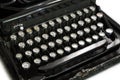 Typewriter keyboard Royalty Free Stock Photo