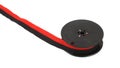 Typewriter ribbon reel Royalty Free Stock Photo