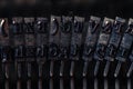 Typewriter typebars macro