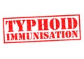 TYPHOID IMMUNISATION Royalty Free Stock Photo