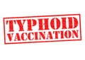 TYPHOID VACCINATION Royalty Free Stock Photo