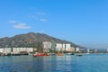 Typhoon shelter in Hong Kong Royalty Free Stock Photo