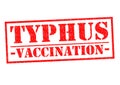 TYPHUS VACCINATION Royalty Free Stock Photo