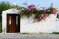 A typical Aegean stonehouse's facade