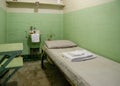 Typical Alcatraz jail cell. Alcatraz island. San Francisco, USA Royalty Free Stock Photo