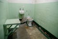 Typical Alcatraz jail cell. Alcatraz island. San Francisco, USA Royalty Free Stock Photo