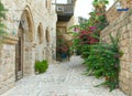 Typical alley in Jaffa