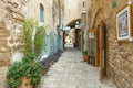 Typical alley in Jaffa