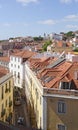 Typical alley of Lisbon