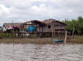 Typical Amazon Home (the Amazonia) Royalty Free Stock Photo