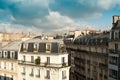 Typical ancient parisian Building in Paris