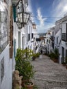 Frigiliana Pueblo Blanco White Town, Malaga province, Andalusia, Spain Royalty Free Stock Photo