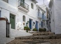 Frigiliana Pueblo Blanco White Town, Malaga province, Andalusia, Spain Royalty Free Stock Photo