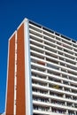 Typical apartment building in East Berlin Royalty Free Stock Photo