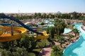 A typical Aqua Park Royalty Free Stock Photo