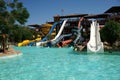 A typical Aqua Park Royalty Free Stock Photo