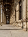 A typical arabic portico of the muhamad ali mosque in cairo III Royalty Free Stock Photo