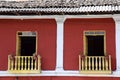 Typical Colonial Architecture in Cajamaraca Royalty Free Stock Photo