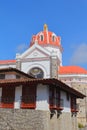 Typical architecture of the city of cuetzalan in puebla, V