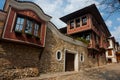 Typical architecture,historical medieval houses,Old city