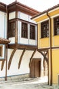 Typical architecture in the old town, Plovdiv Royalty Free Stock Photo