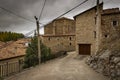 Typical architecture in Villarroya de los Pinares