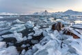 Typical Arctic ice landscape - Spitsbergen