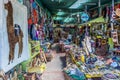 Typical artisanal market in the Angelmo district of Puerto Montt