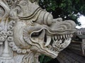 Typical Balinese Dragon statue