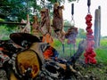 Typical barbecue from the south of Brazil