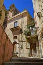 Typical Baroque Architecture in Ragusa Sicily Italy