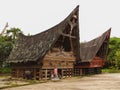 Batak houses at Museum Huta Bolon Simanindo, Samosir Island, Sumatra, Indonesia