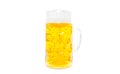 Typical bavarian beer mug